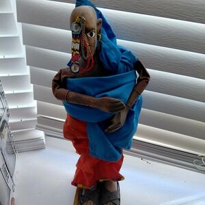 Colorful African Culture Doll